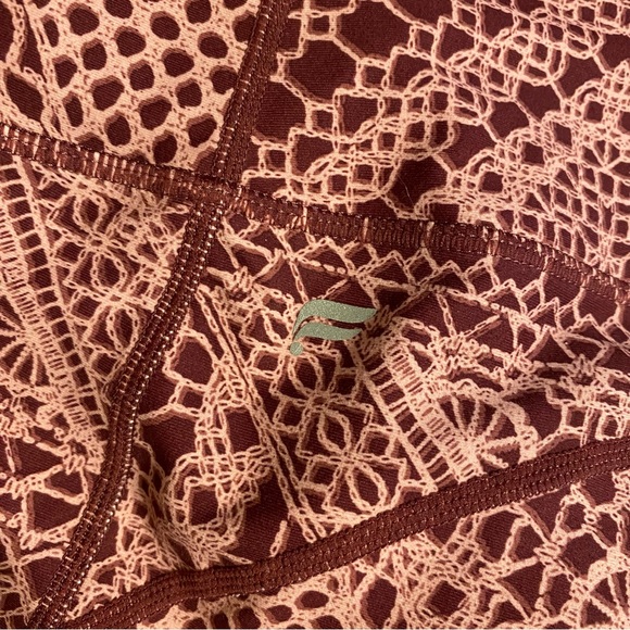 Fabletics Mid Rise Printed PureLuxe Capri Leggings Veranda E - Picture 5 of 5